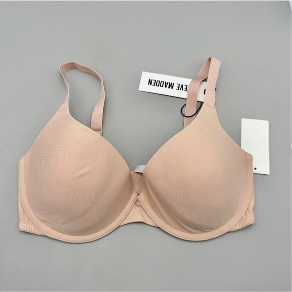 Steve Madden Bra Womens 34DD Rose Dust Basic Modern Feminine Neutral Flirtatious - Picture 2 of 5